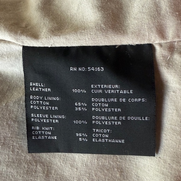 Leather coat by Marc New York - Picture 7 of 8